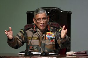 India's Chief of Defense Staff Bipin Rawat